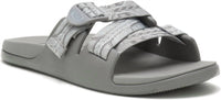 Chaco Women's Chillo Slide Sandal in pierce staple gray - women's sandal