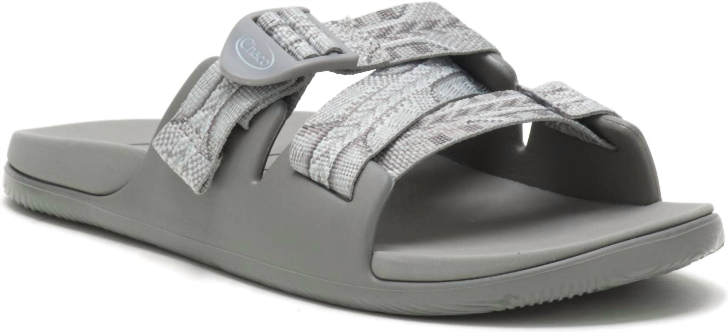 Chaco Women's Chillo Slide Sandal in pierce staple gray - women's sandal