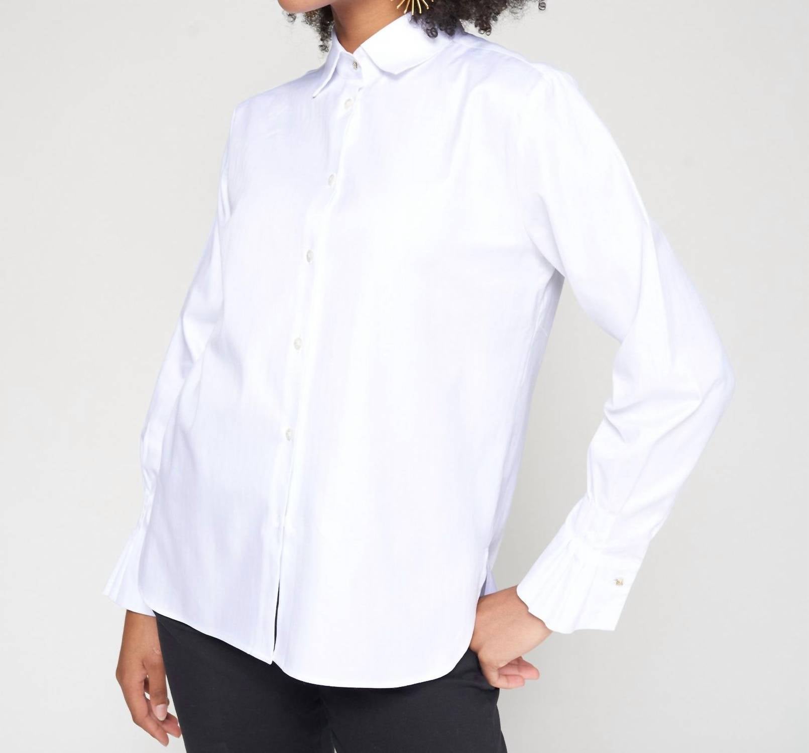 Vilagallo - Pleated Cuff Dress Shirt