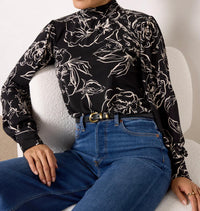 Sanctuary - On The Spot Floral Blouse