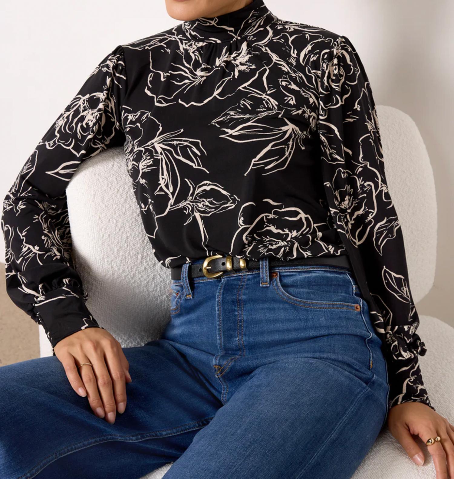 Sanctuary - On The Spot Floral Blouse