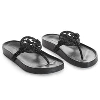 Tory Burch - Women's Miller Cloud Knotted Pave Sandals
