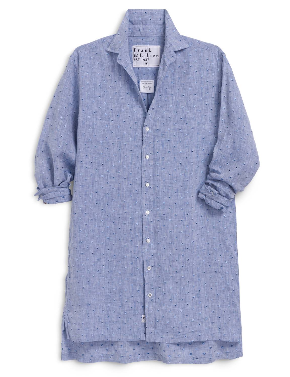 Frank & Eileen - Women's Hunter Step Hem Dress