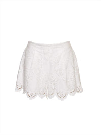 Cara Cara - Trish Embroidered Eyelet Shorts