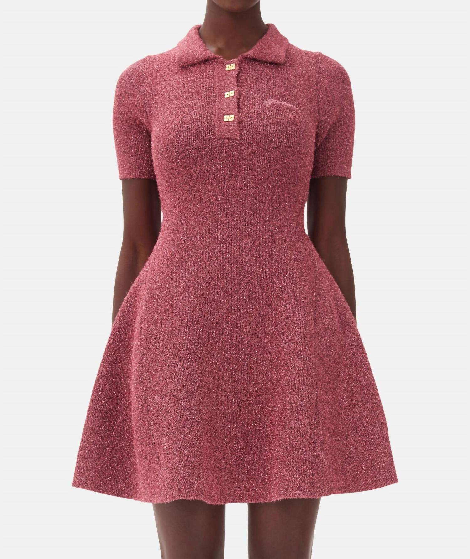 Ganni - Sparkle Mini Dress