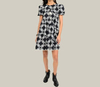 Uncle Frank - The Urban Mosaic Swing Dress
