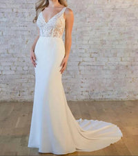 Stella York - Simple Column Wedding Dress