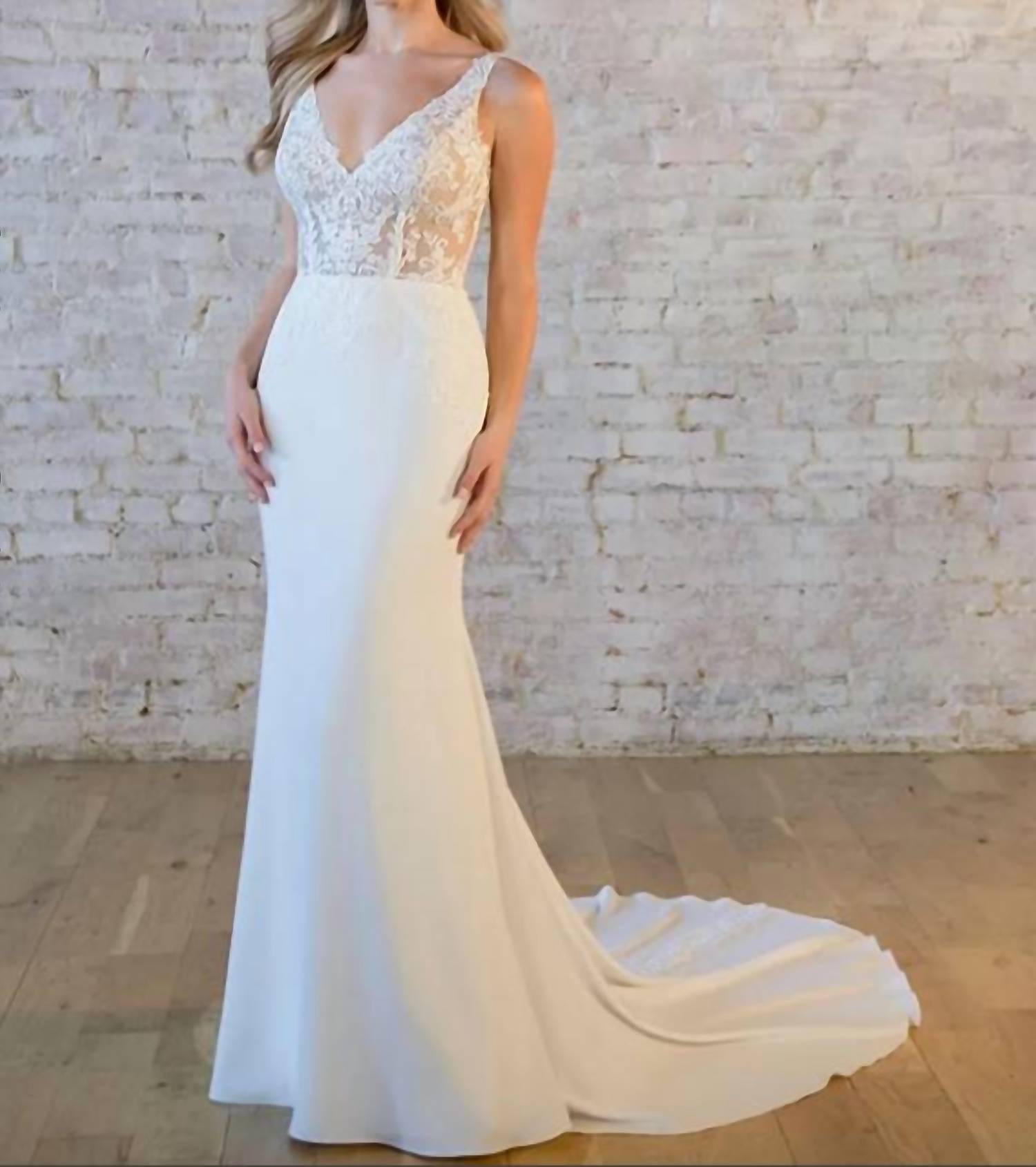 Stella York - Simple Column Wedding Dress