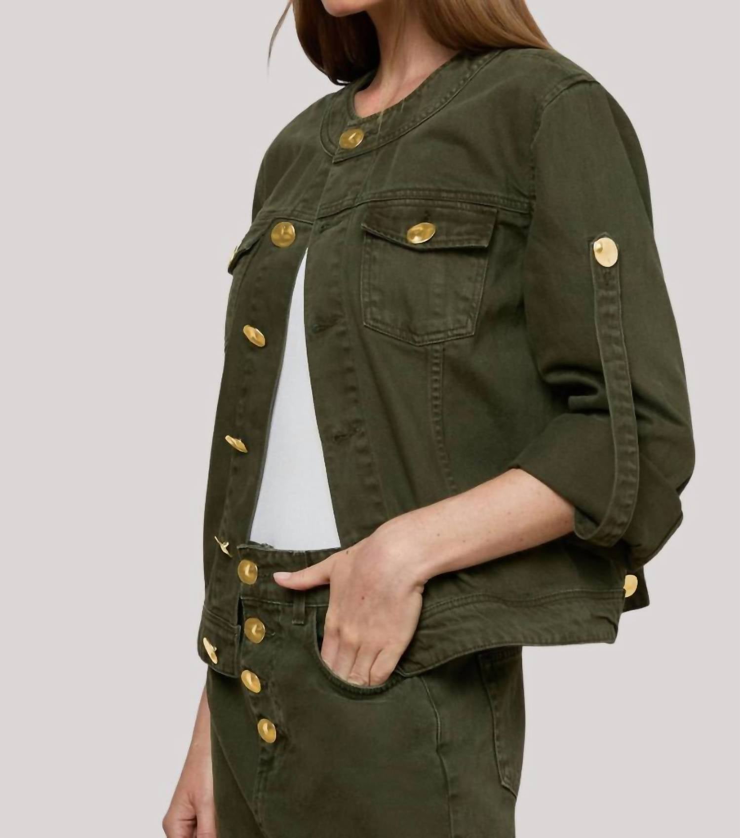 L'Agence - Anouk Collarless Jacket