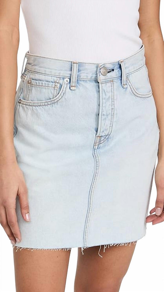 Rag & Bone - High Rise Mini Skirt