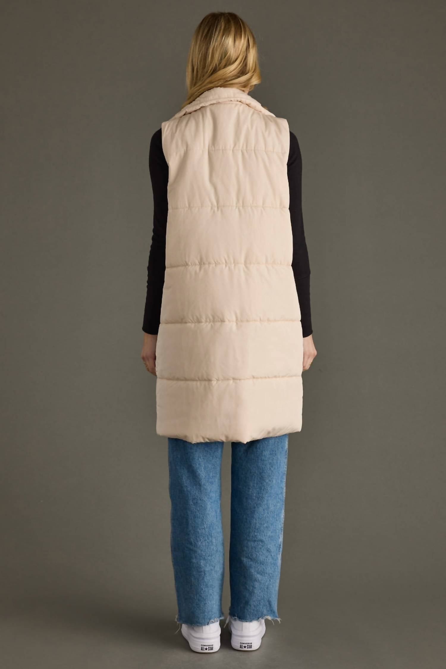 Panache - Elle Long Puffer Vest