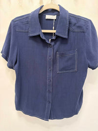 Sage The Label - Women's Contrast Stitch Top