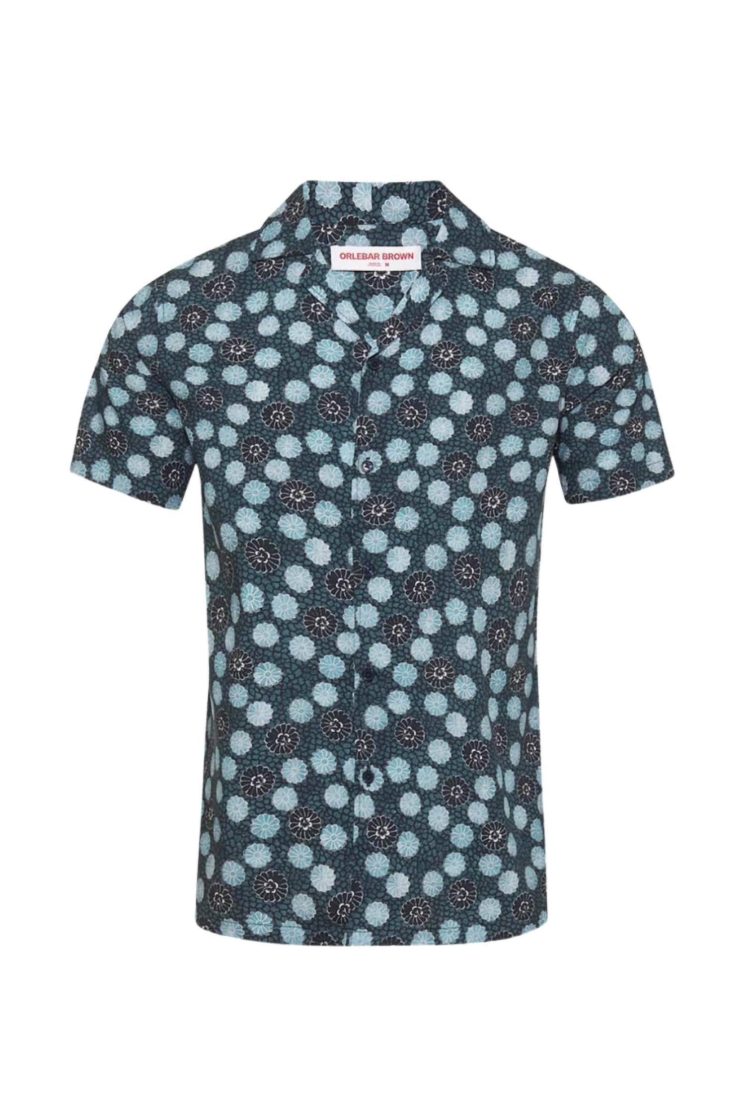 Orlebar Brown - Hibbert Daisy Printed Short Sleeve Shirt