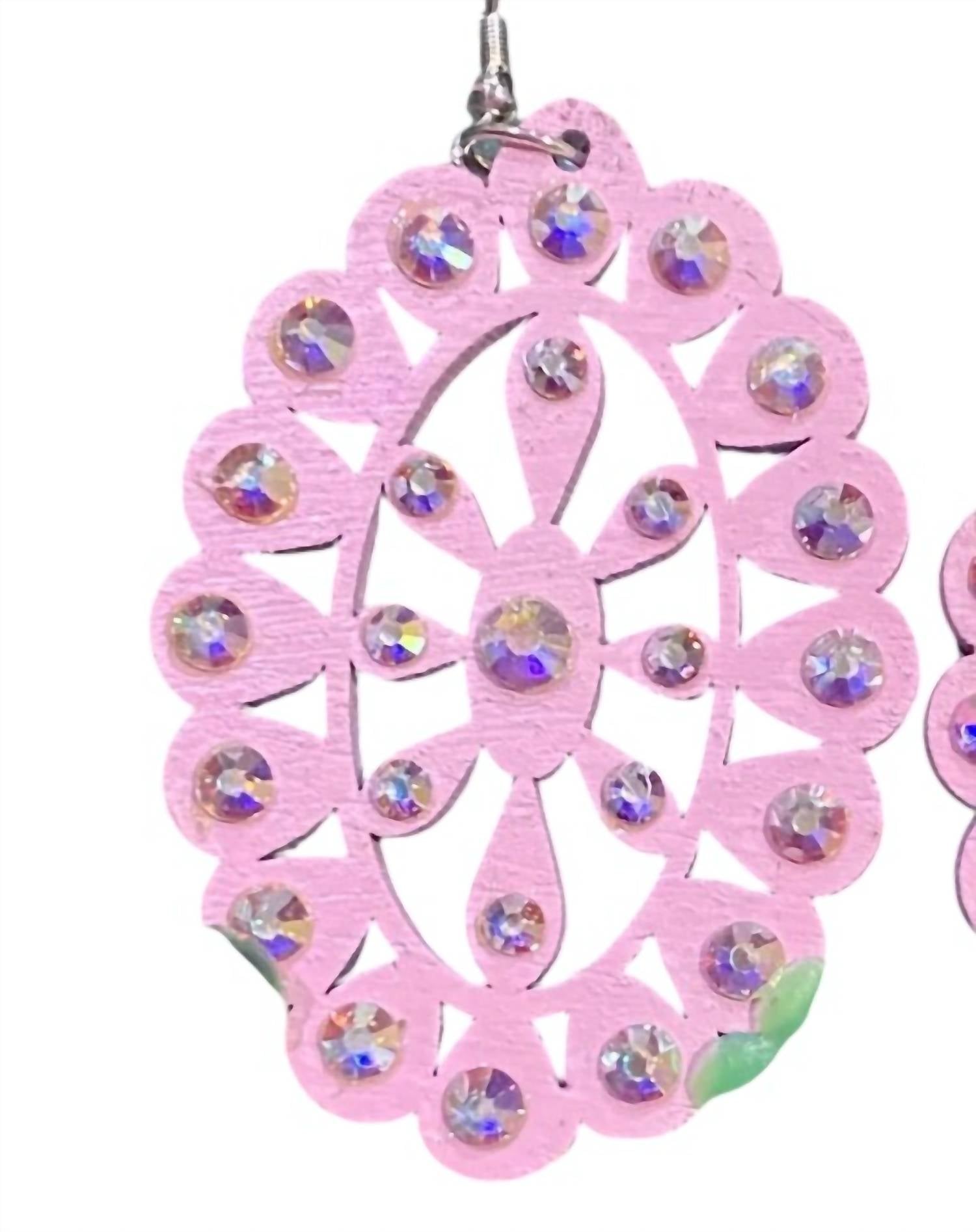 Sweet Ginger - Women's Breast Cancer Awareness Earrings