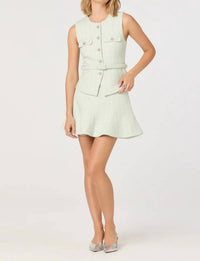 Astr - Kelson Belted Tweed Vest