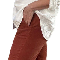 Made In Italy - Fine Corduroy Italian Magic Pants