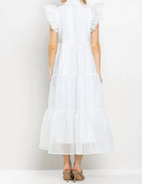 Cara Collared Midi Dress