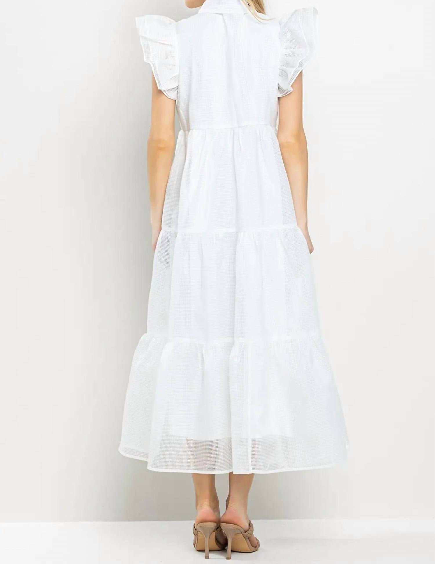 Cara Collared Midi Dress