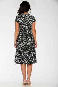 Orchid Bloom - Cat Paw Swing Dress