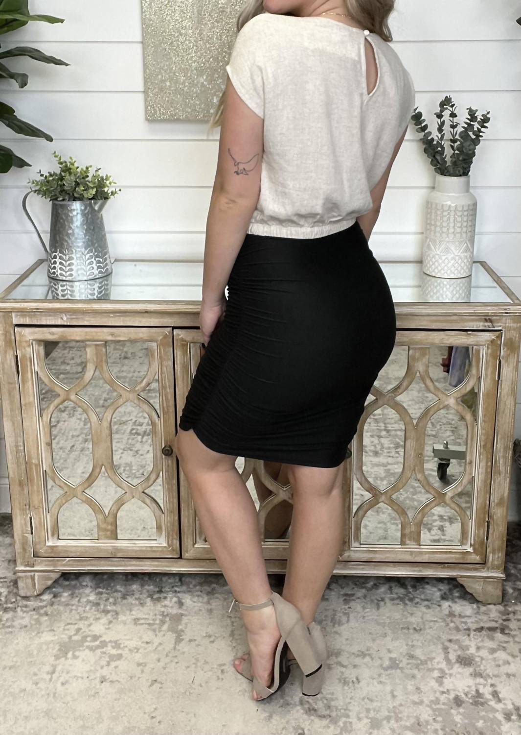 Phierce Fashions - Dancing Mini Skirt With Built-in Shorts