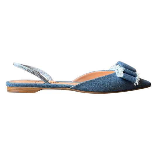 Rupert Sanderson - Women's Belinda Denim Flat