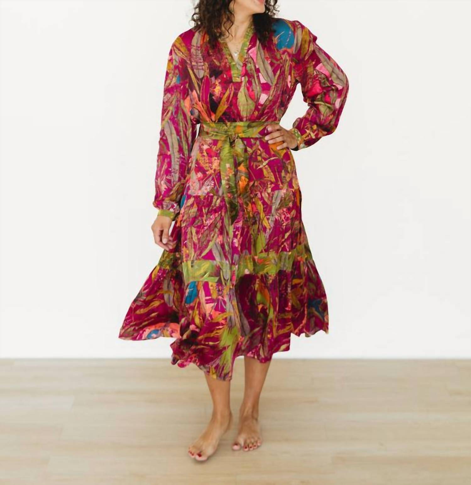 Winton And Waits - Featherington Waist Dress