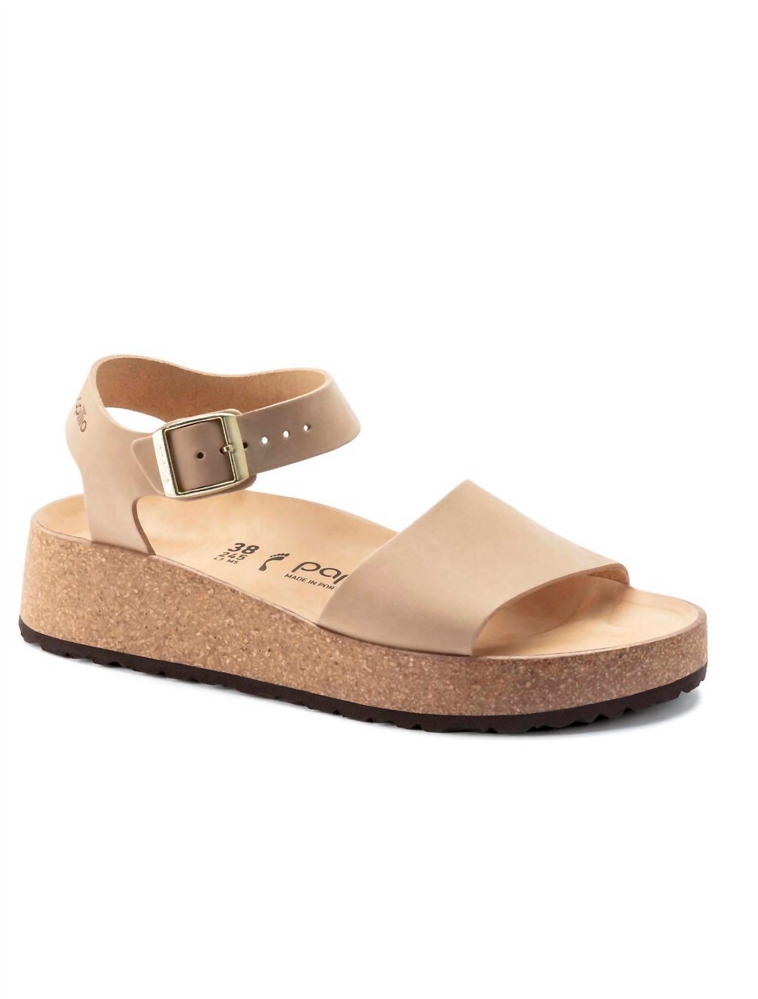 Birkenstock - WOMEN'S GLENDA NUBUCK LEATHER SANDAL