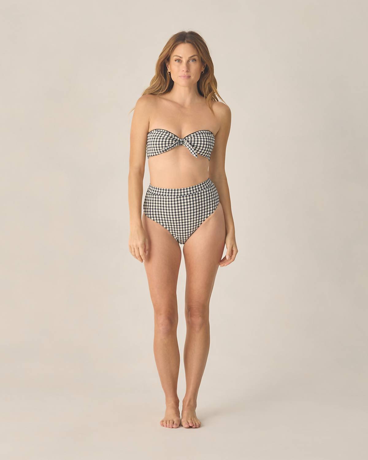 Rylee + Cru - Knotted Bandeau Bikini Top