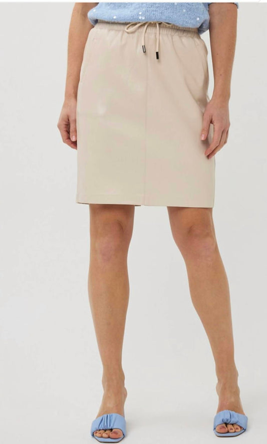 Esqualo - pleather skirt