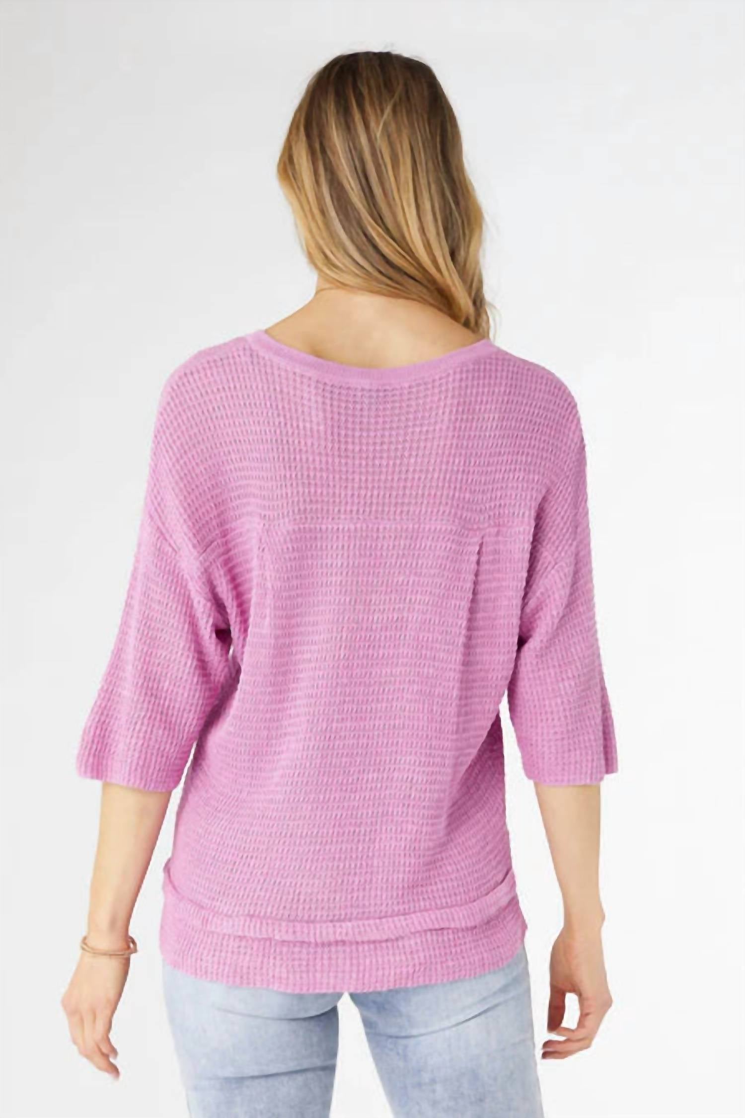 Coco + Carmen - Mavis V-neck Elbow Sleeve Top