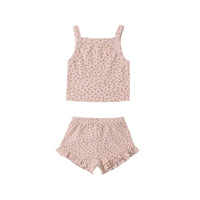Quincy Mae - Girl's Evie Tank and Shortie Set