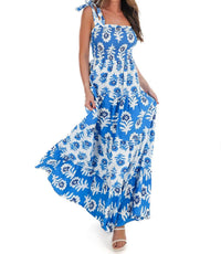 Flying Tomato - Well Traveled Print Maxi Dress