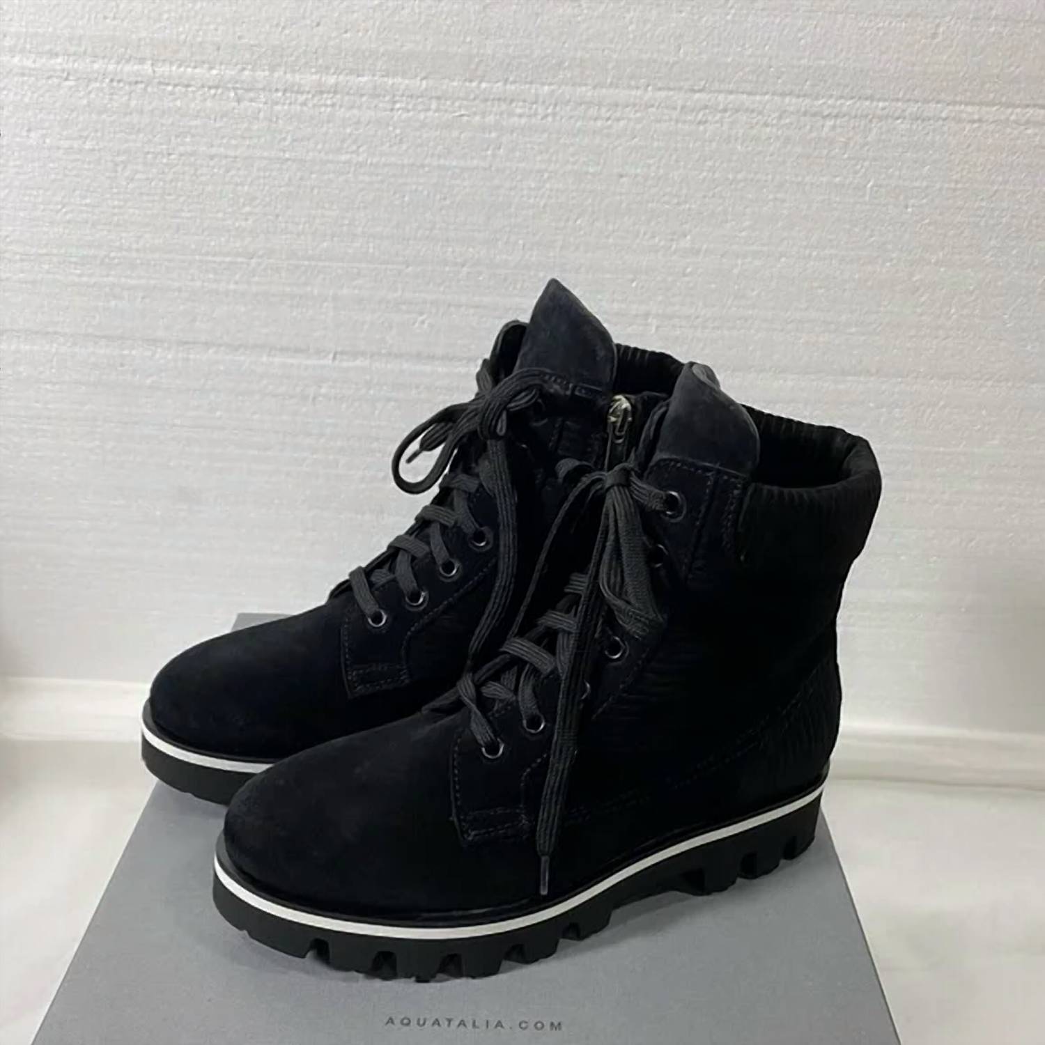 Aquatalia - Myla Corduroy Suede Boots