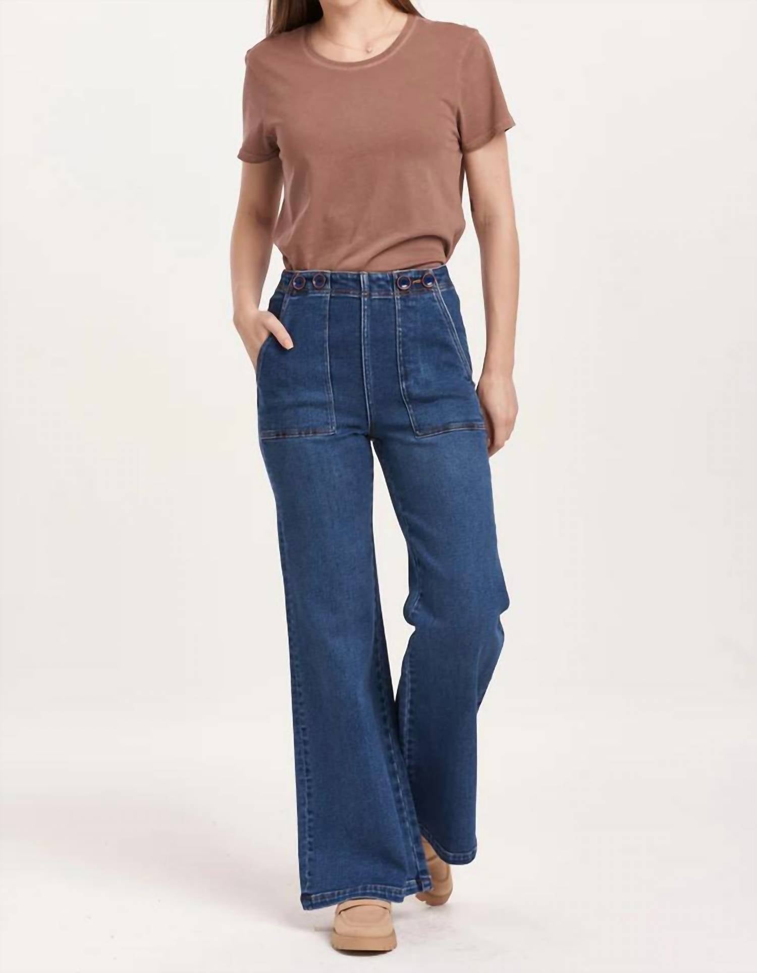 Dear John Denim - Fiona Super High Rise Wide Leg Jeans