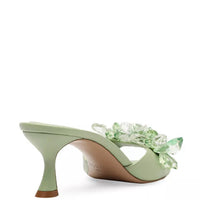 ALEXANDRE BIRMAN Women's Sierra 60 Retro Mules in green - women's heels - view 7