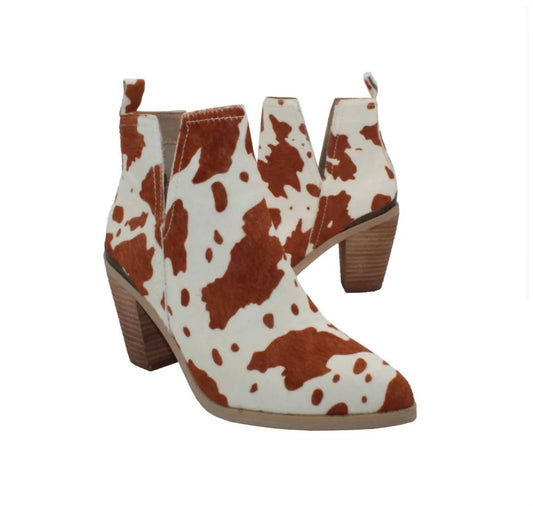 Volatile - Women's Mumba Cowhide Bootie