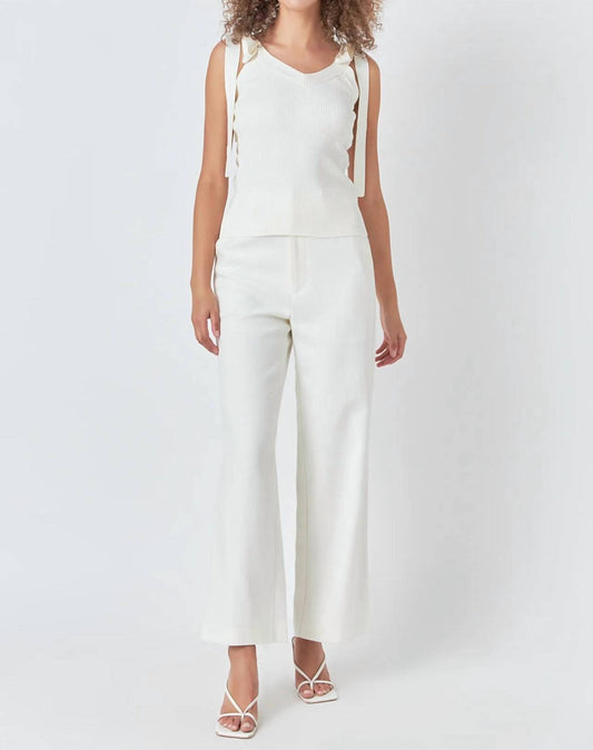 Endless Rose - Knit V Neck Tank Top