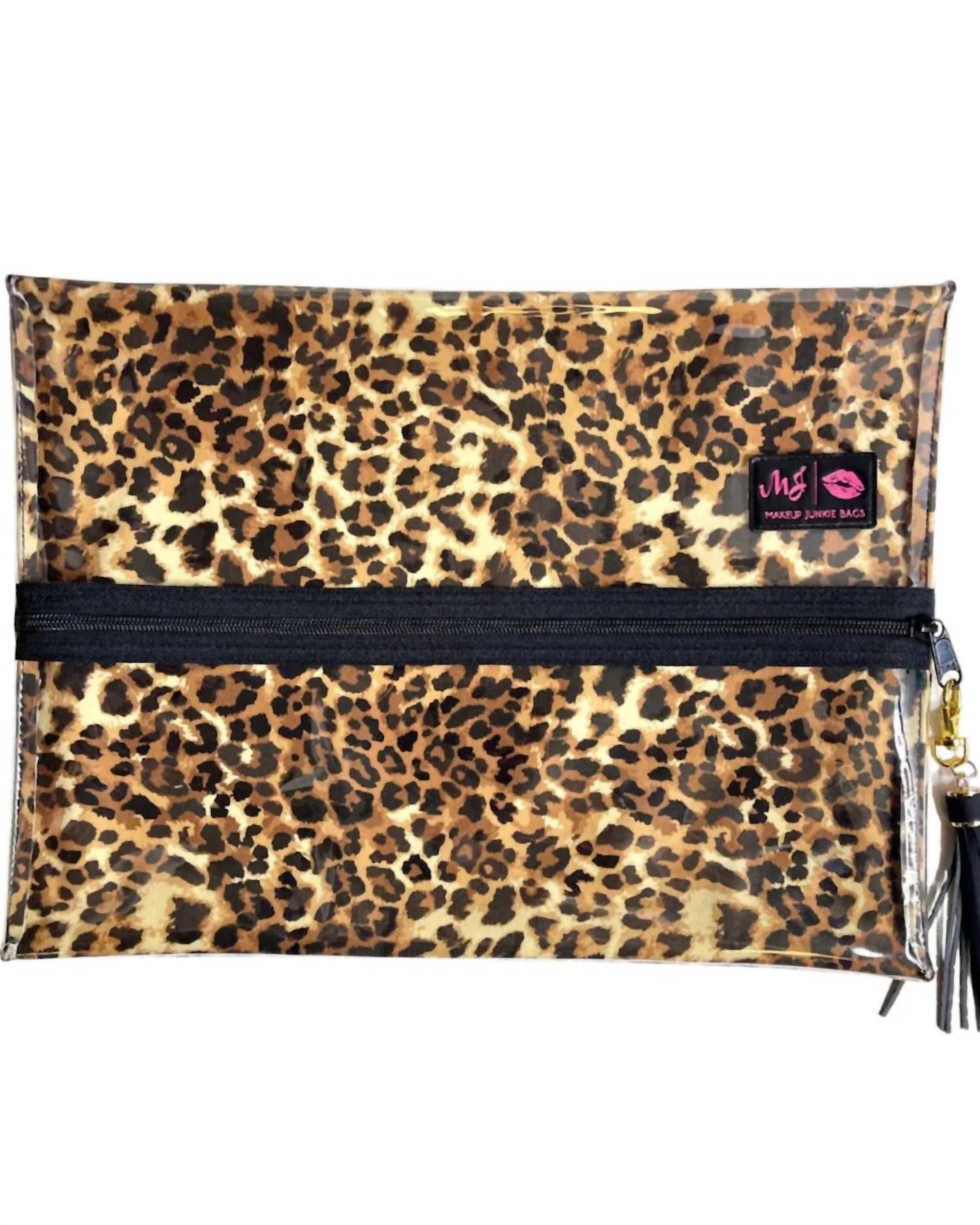 Makeup Junkie - Women's Lady Leopard Medium Bag