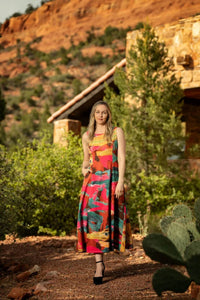Samuel Dong - Knit A-line Dress
