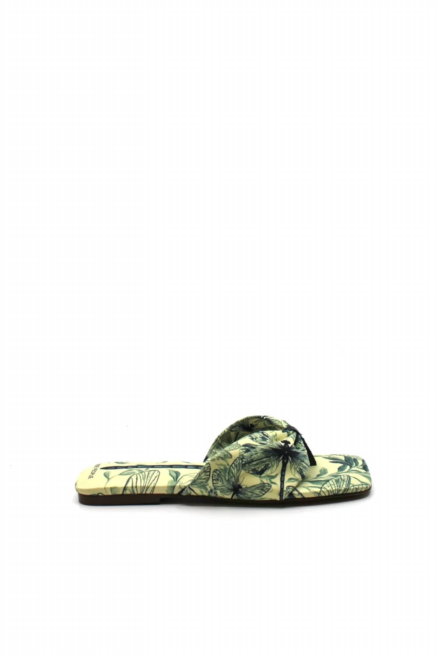 Free People - Women's Tia Ruched Printed Sandal