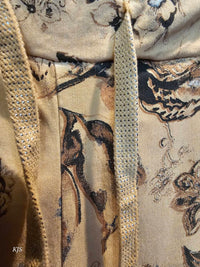 Made In Italy - Women's Printed Italian Crinkle Joggers