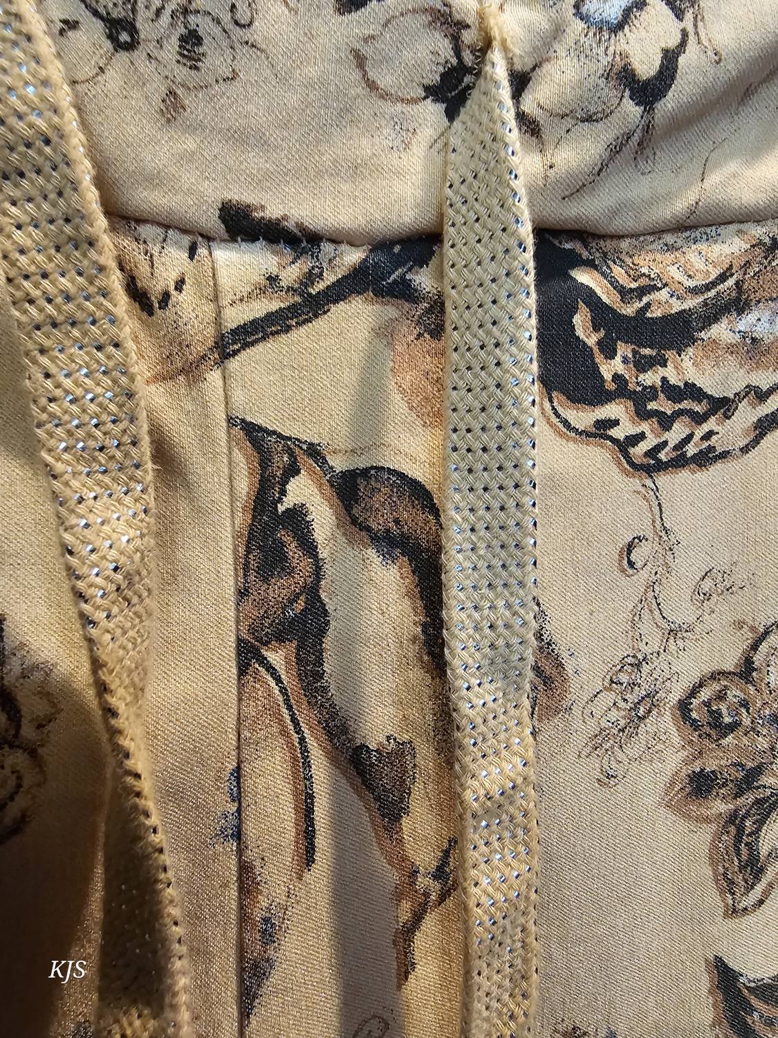 Made In Italy - Women's Printed Italian Crinkle Joggers