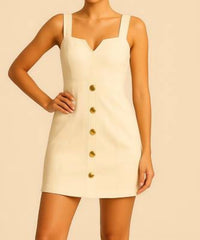 Derek Lam 10 Crosby - Button Mini Dress