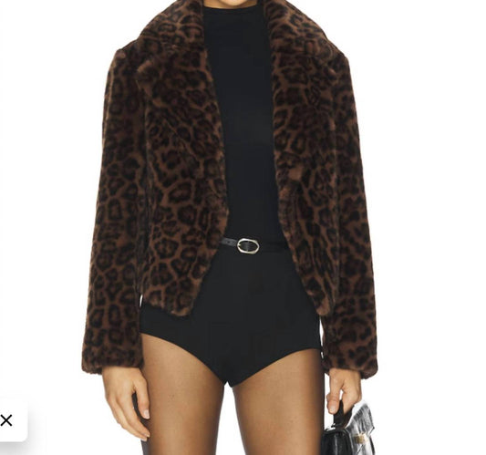 Milly - Arya Faux Fur Jacket