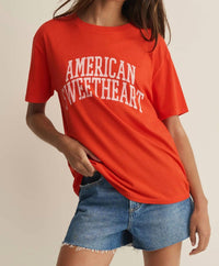 Z Supply - American Sweetheart Boyfriend Tee