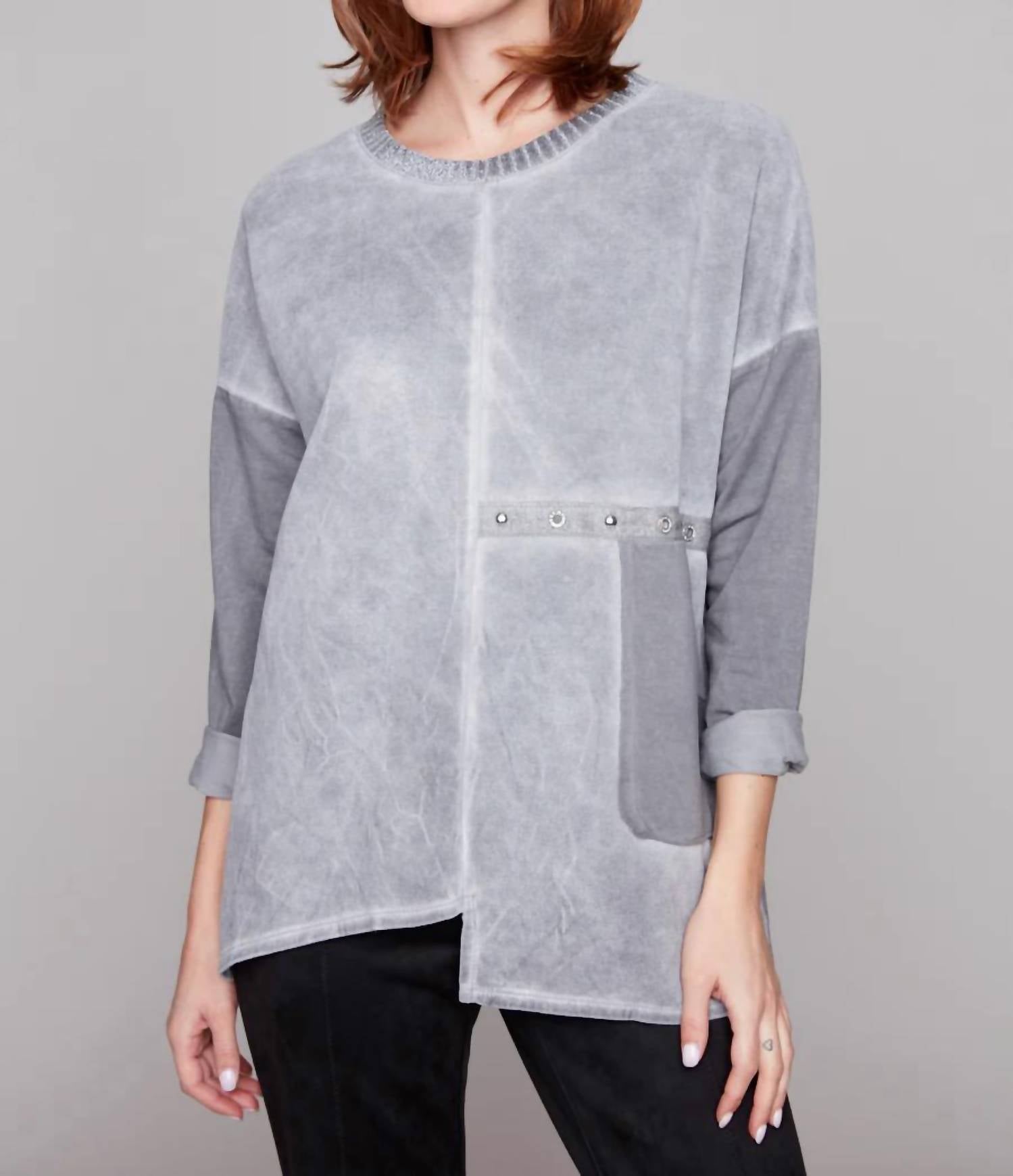 Claire Desjardins - Long Sleeve Comfort Italian Top