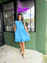 Joy Joy - Pleated Mini Dress