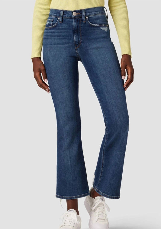 Hudson - Barbara High-Rise Bootcut Crop Denim