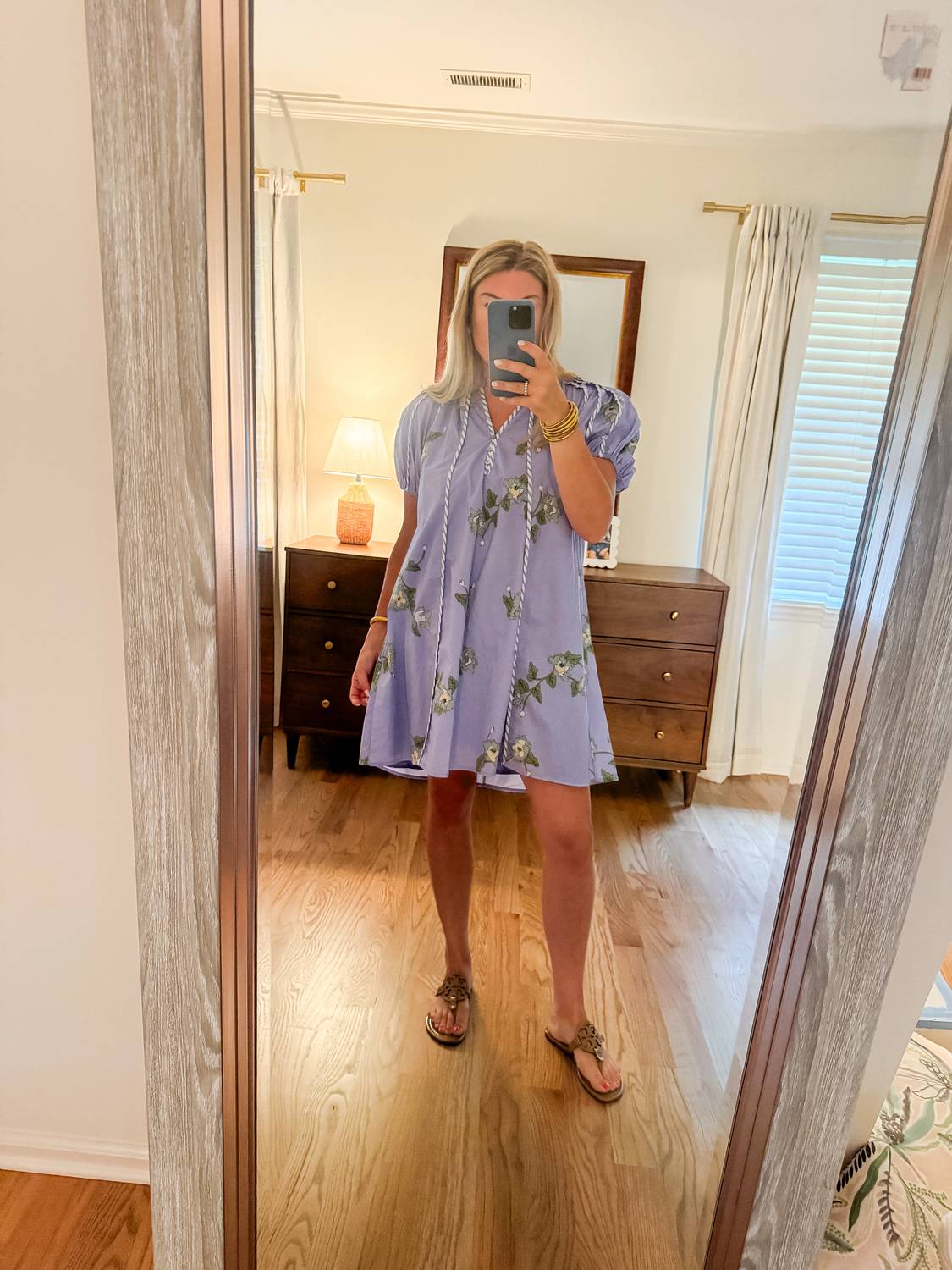 Entro - Women's Floral Swing Mini Dress
