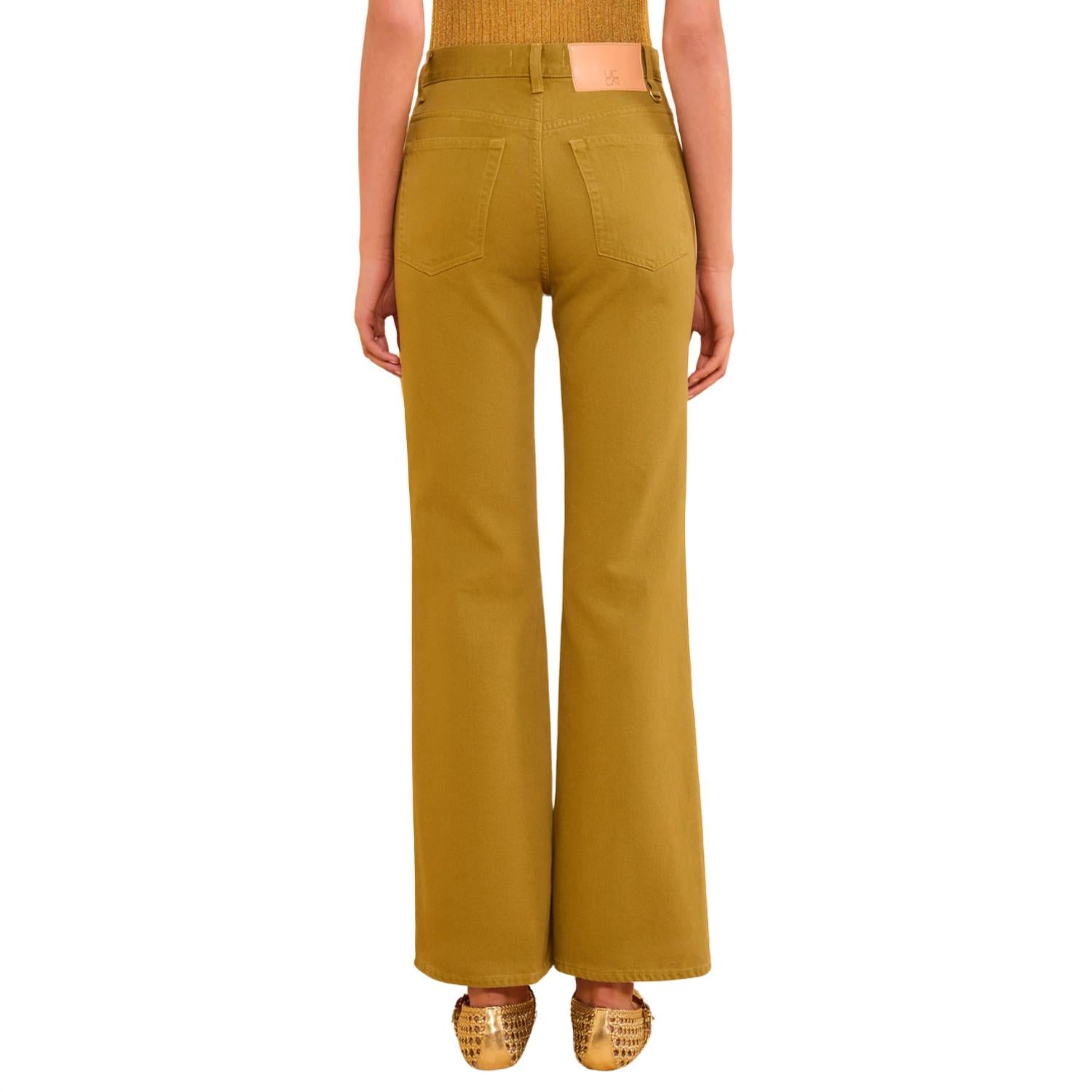 Ulla Johnson The Lou Jean in argan - women's jeans - detail view